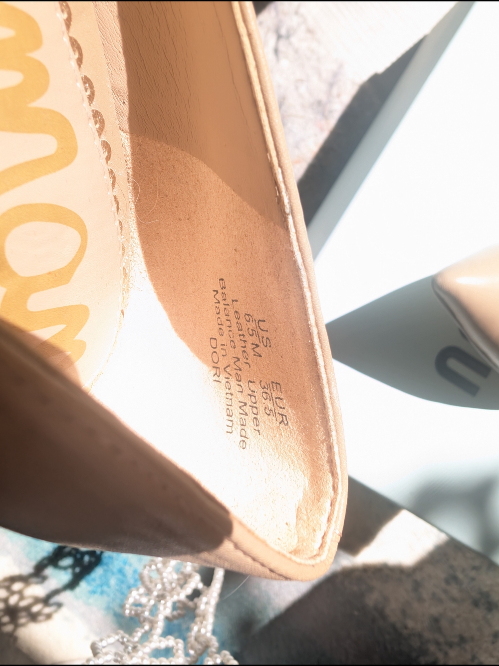 🐱👠Sam Edelman Dori Nude Pointed-Toe Kitten Heel Pumps - Picture 6 of 9